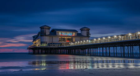 Sunset over the Pier